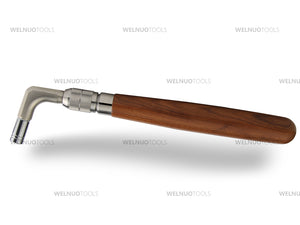 Mahogany telescopic piano tuning hammer