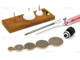 Saxophone diamond tonehole grinding set